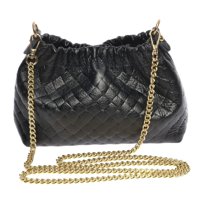 Borsa a spalla Anna Luchini Nero