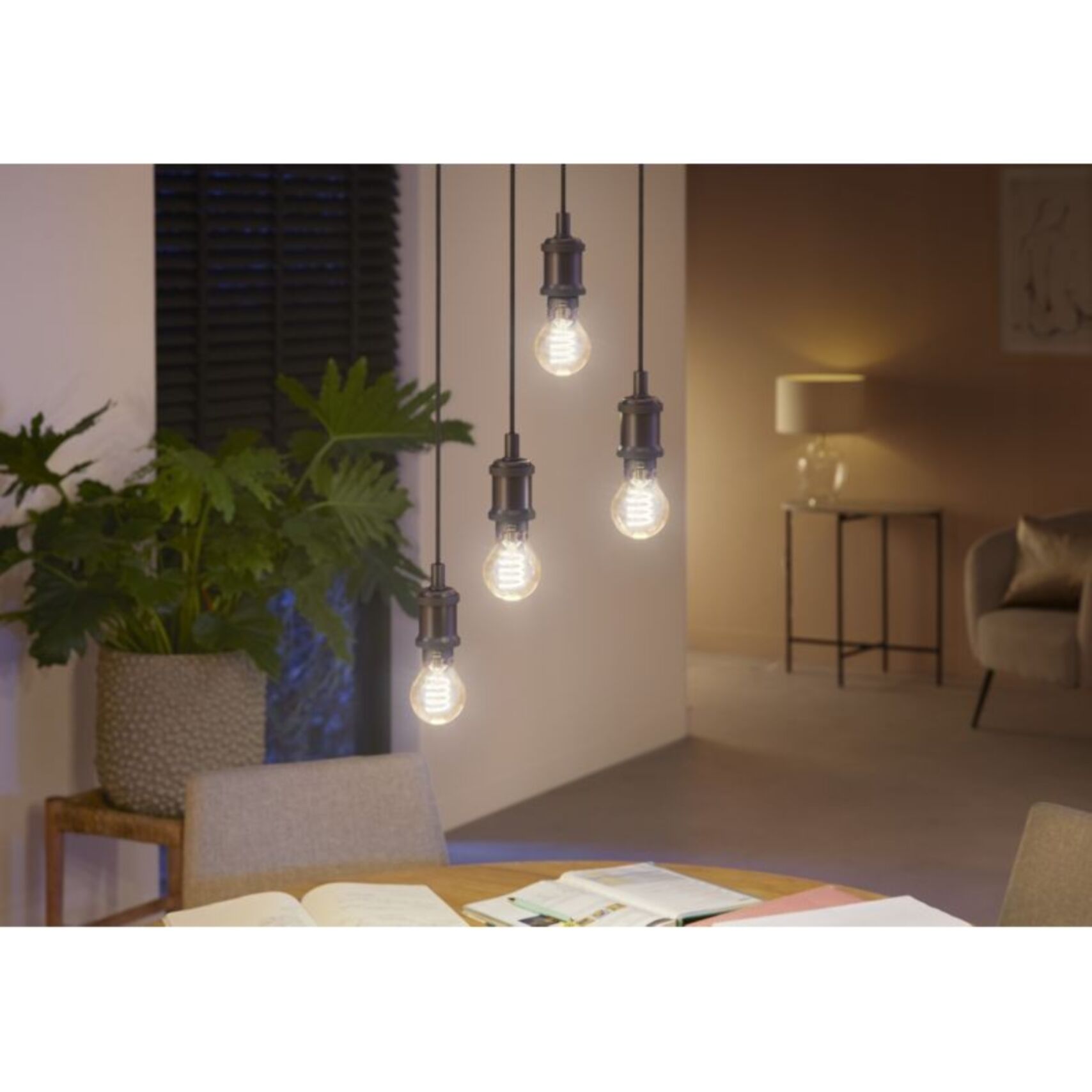 Ampoule LED connectée PHILIPS HUE E27 White Ambiance Filament