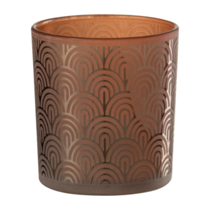 J-Line photophore Arc - verre - orange - small - 4 pcs