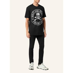 PHILIPP PLEIN T-Shirt Round Neck SKULL&BONES