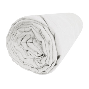 Drap housse en lin lavé bonnet 35cm, NATURELLEMENT LIN