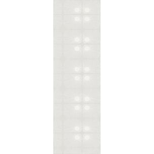 Chemin de table métis lin & coton anti tache motif jacquard Mille soleils nuage