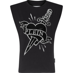 PHILIPP PLEIN Camiseta de tirantes LOVE
