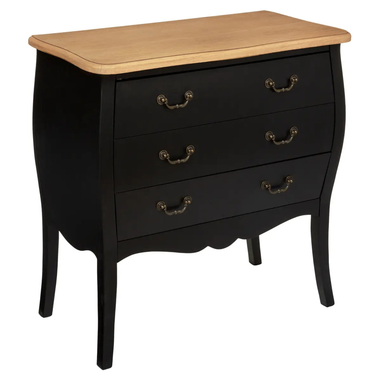 Commode "Chrysa" noire