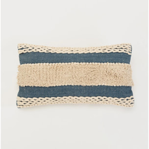 Cojín rectangular algodón 30x50 Domus - funda + relleno