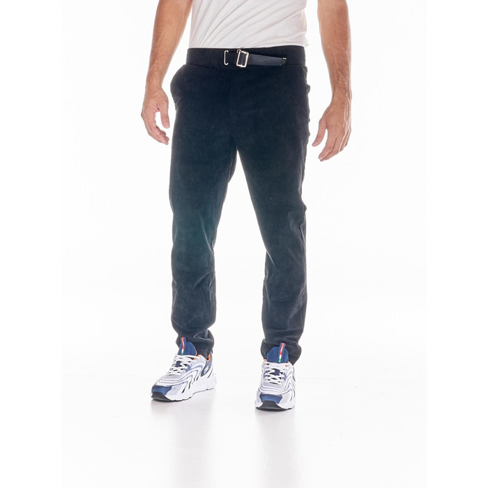 Pantalón de hombre Neutrals terciopelo canalé elástico