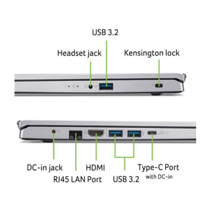 Ordinateur portable ACER PACK Aspire AG15-42P-R083 + Sleeve + Sou