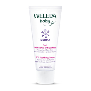 WELEDA - Crème SOS anti-grattage DERMA 3en1 - 50 ml