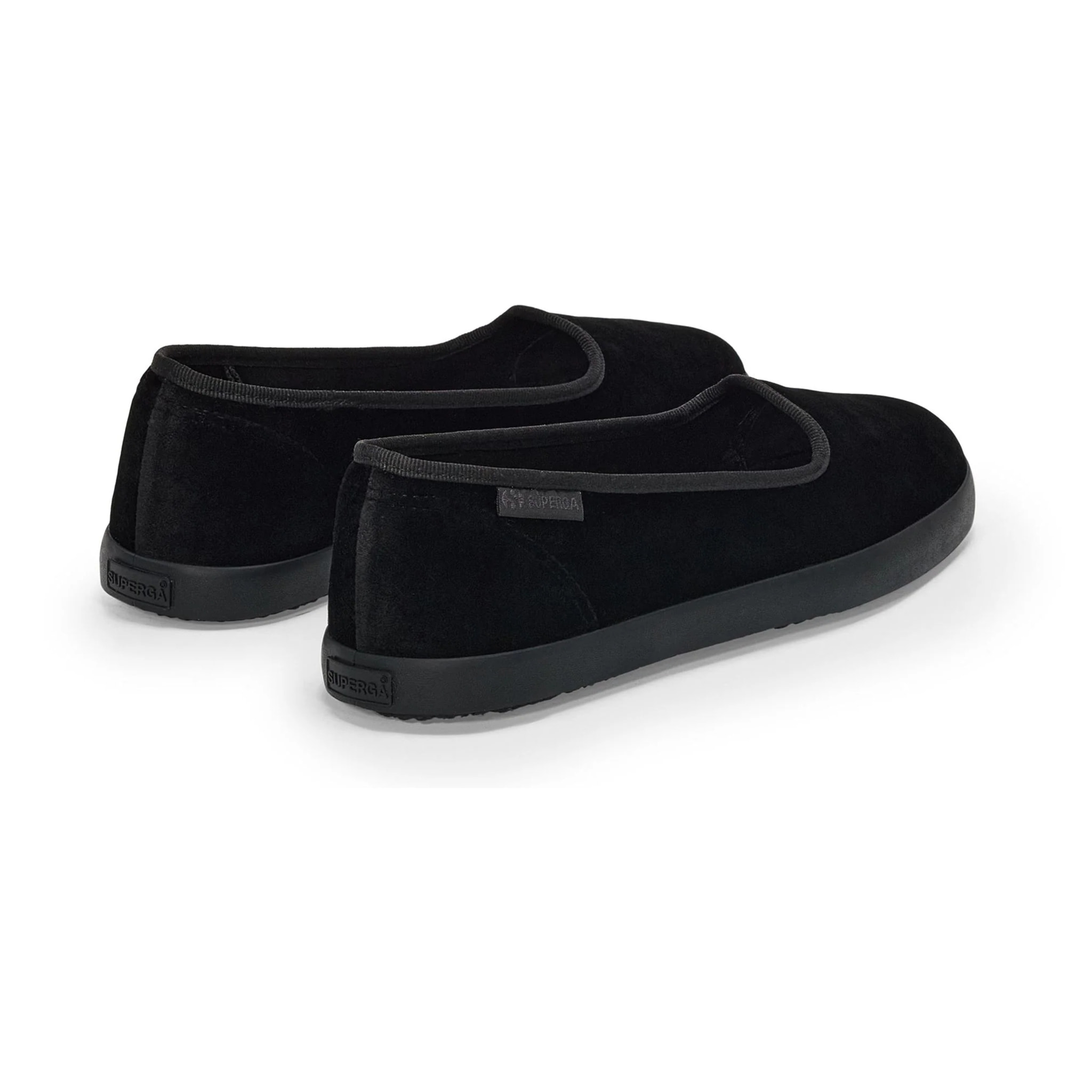 Superga - Ballerine Donna Nero - 2441 VELVET BALLERINA