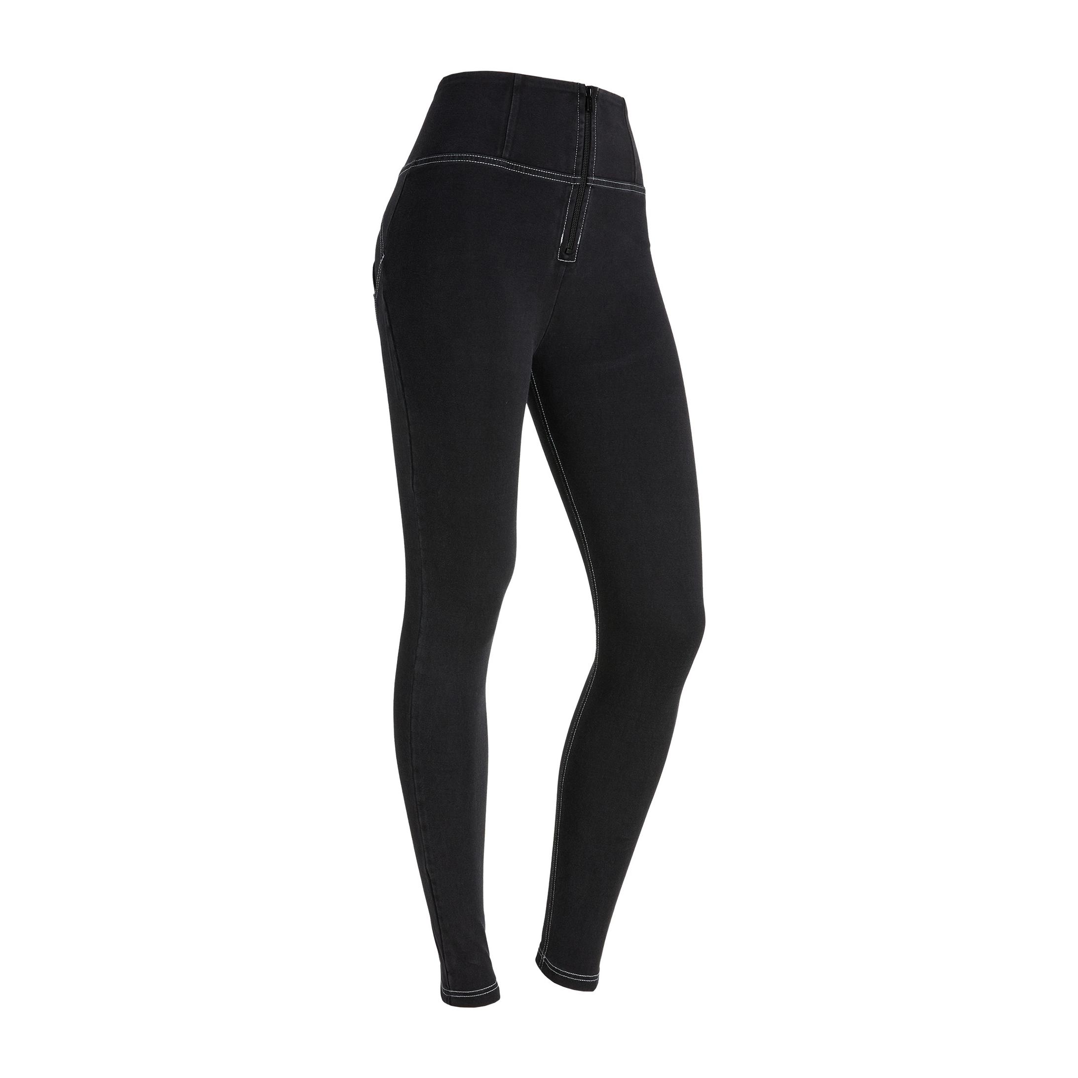 Jeggings push up WR.UP® superskinny vita alta con zip