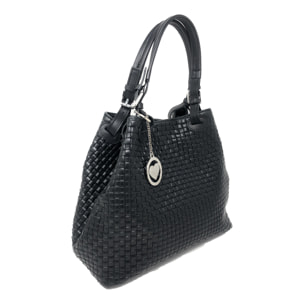 Chicca Borse Borsa a Mano Nero