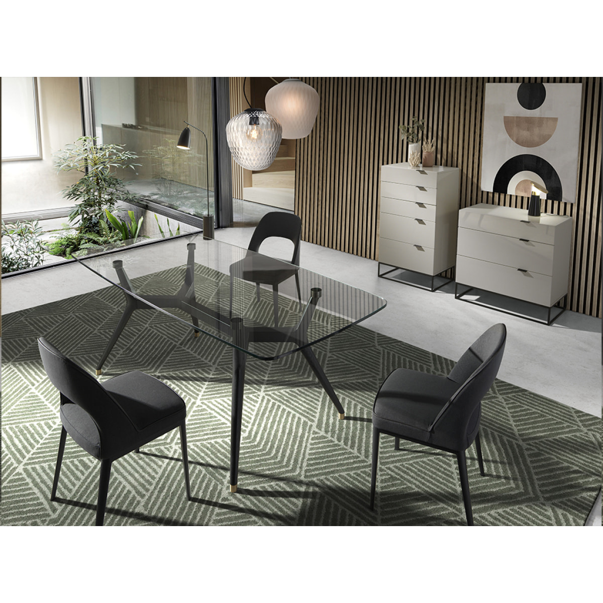 Silla Angel Cerda de tela 47x50x80cm