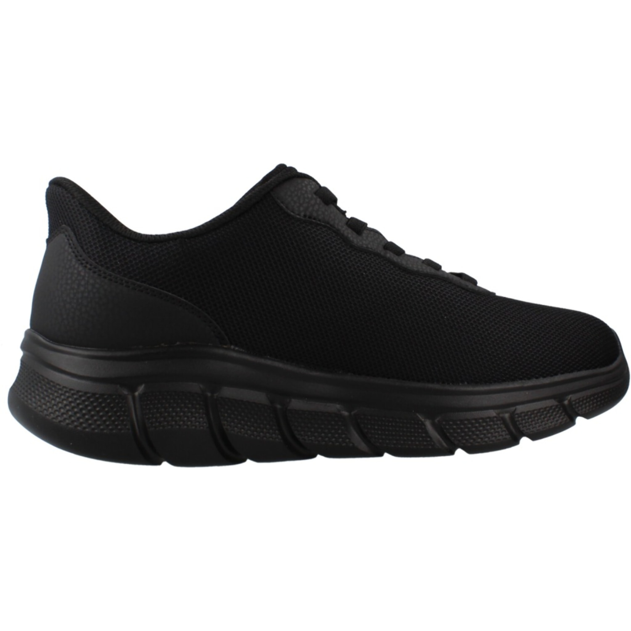 Sneakers De  Hombre Bobs B Flex - Glacial Edge Negro