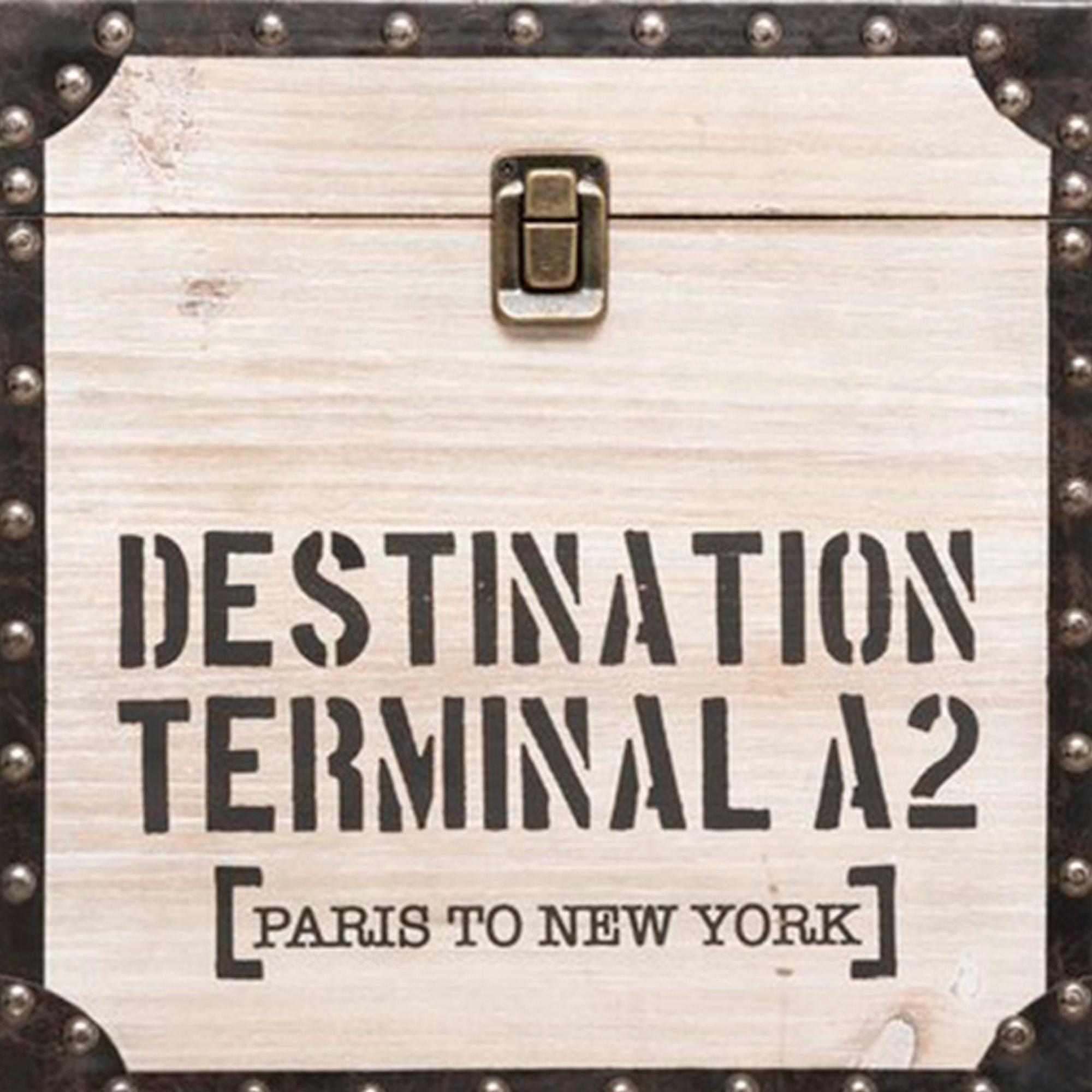 Juego de 3 baules retro