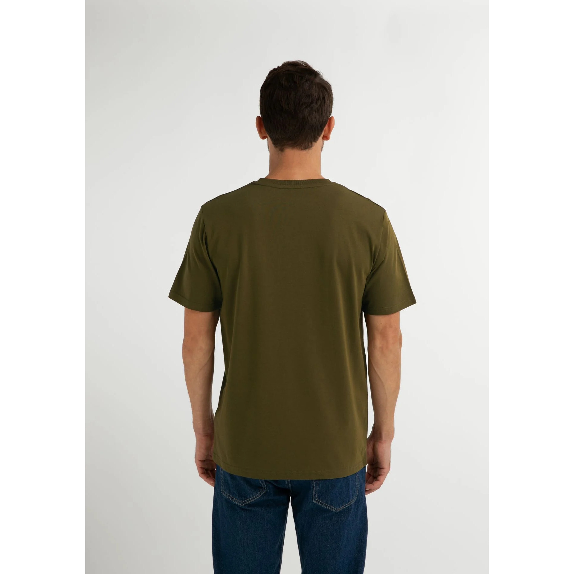 Camiseta Básica Flag Khaki D.Franklin
