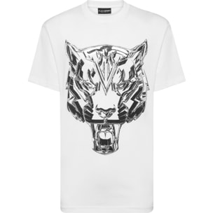 PLEIN SPORT T-Shirt Round Neck CHROME TIGER