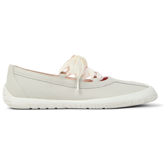 Bailarinas - CAMPER Peu Path+ - Blanco - Cuero liso