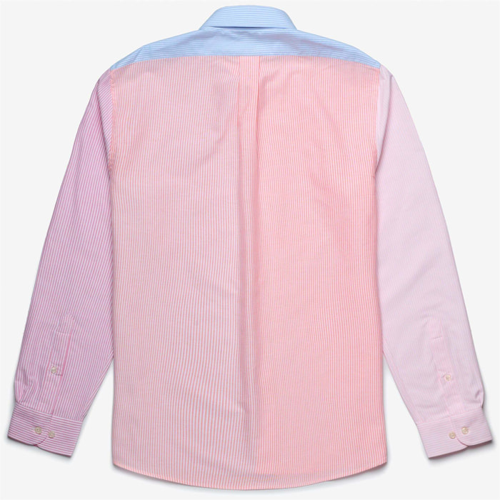 Camicie Sebago Uomo Blu DOUBLING COLOR BLOCK