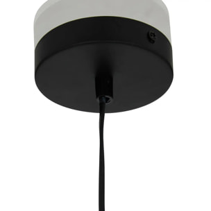 Suspension filaire "Ben" métal noir D38cm