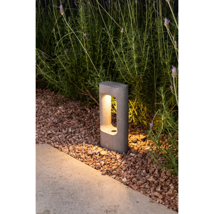 TOTEM 285 Lampada paletti muro grigio 2700K