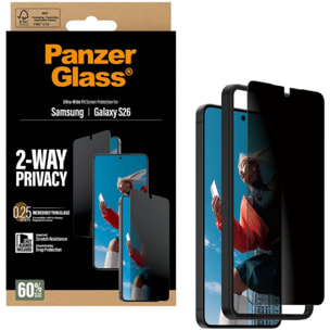 Protège écran PANZERGLASS Samsung Galaxy S26 Privacy