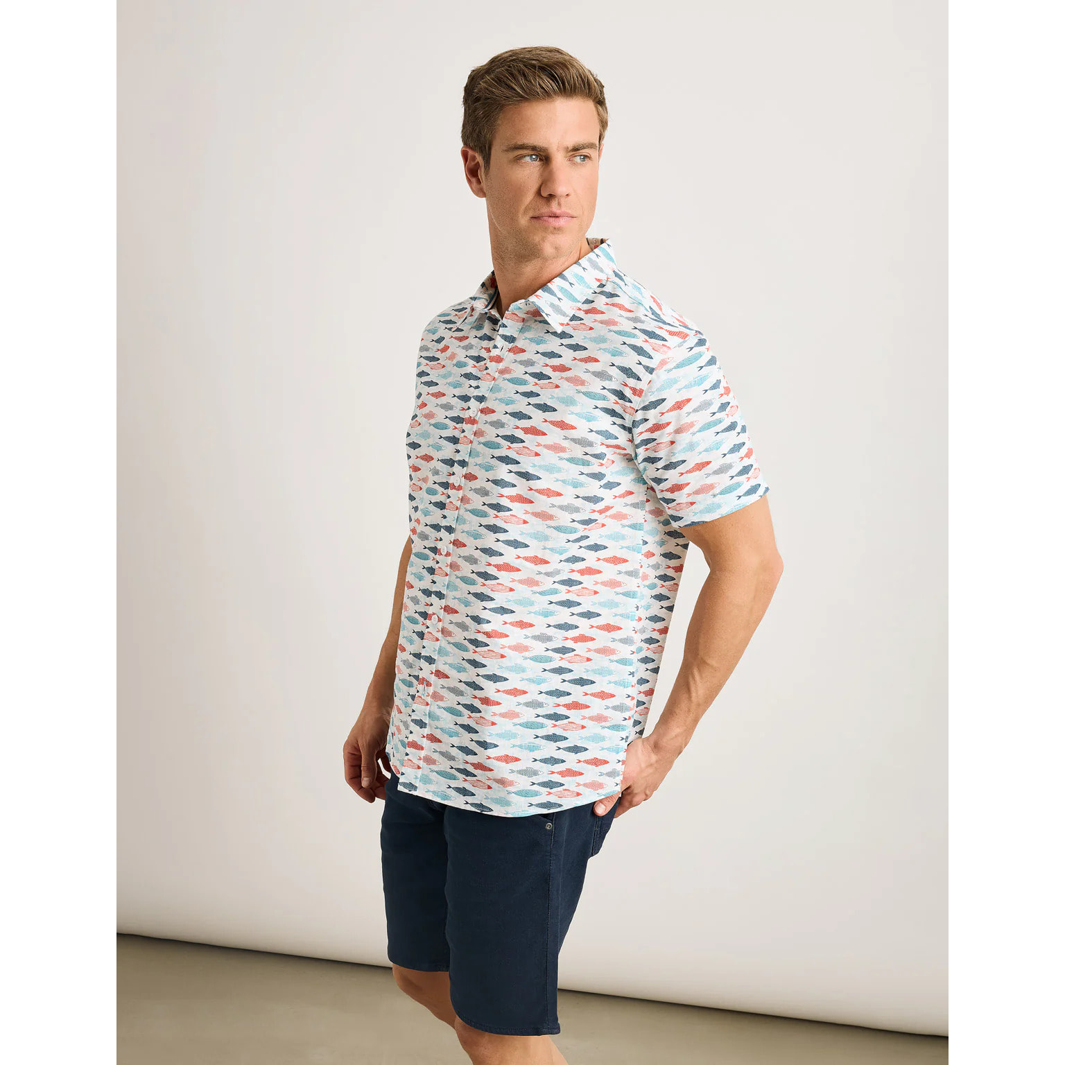 Camisa Manga Corta Blanco - Rosspe