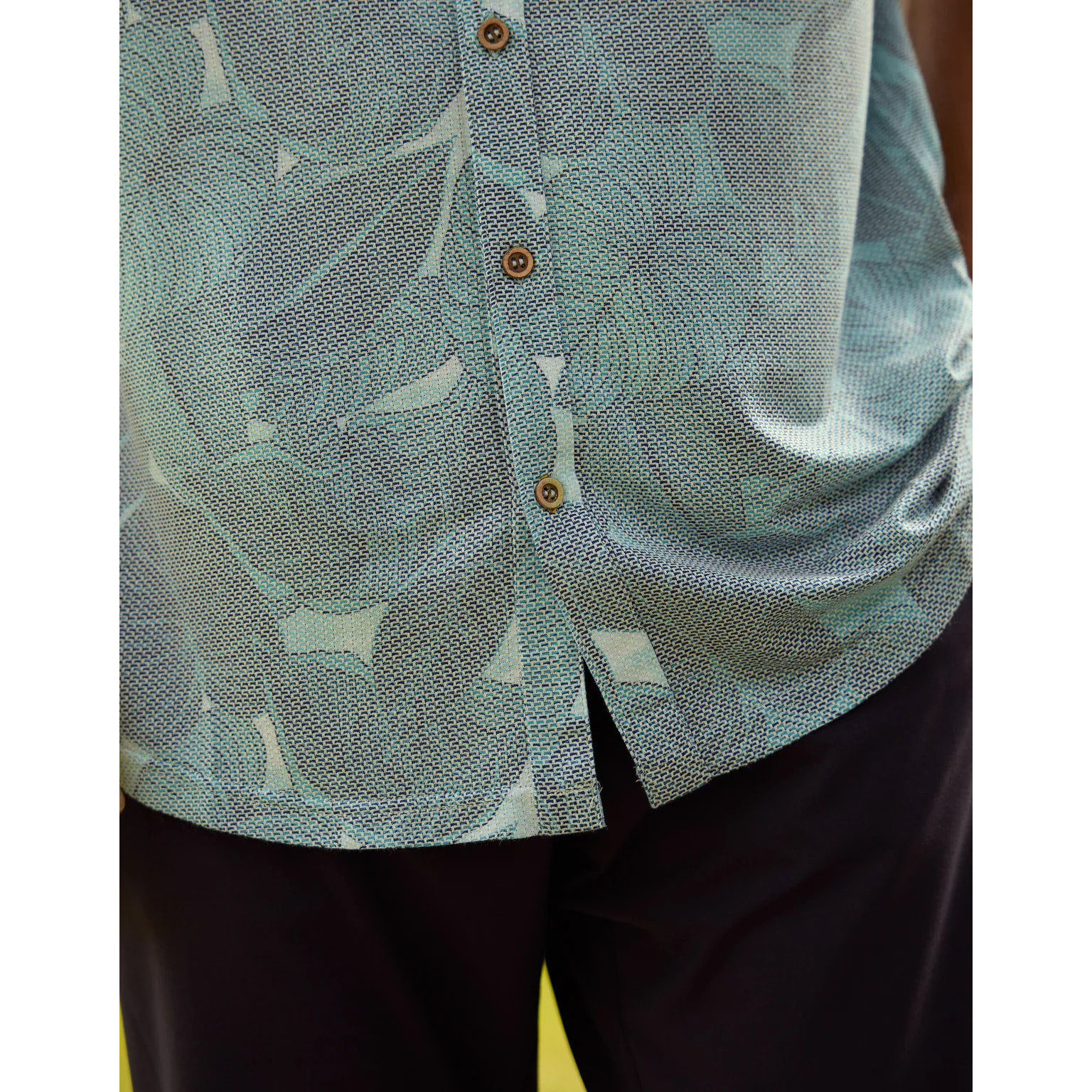 Camisa Manga Corta Verde - Folded