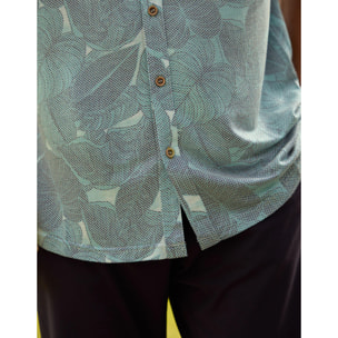 Camisa Manga Corta Verde - Folded
