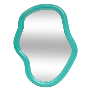 Miroir mural Reza vert 33x25cm