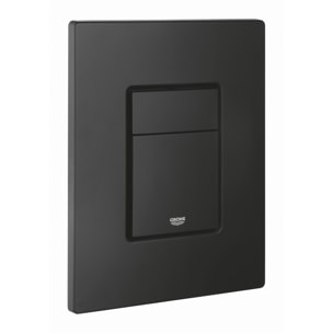 Plaque de commande WC Even, Noir