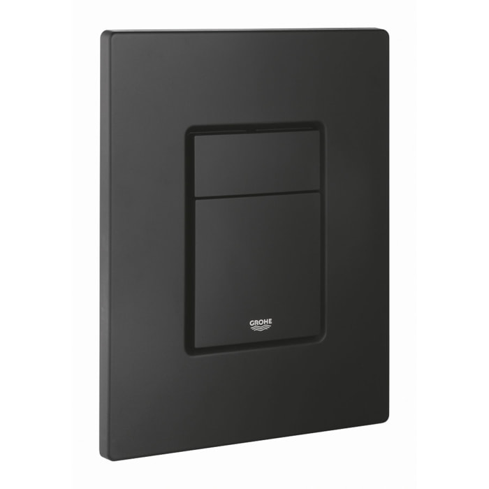 Plaque de commande WC Even, Noir