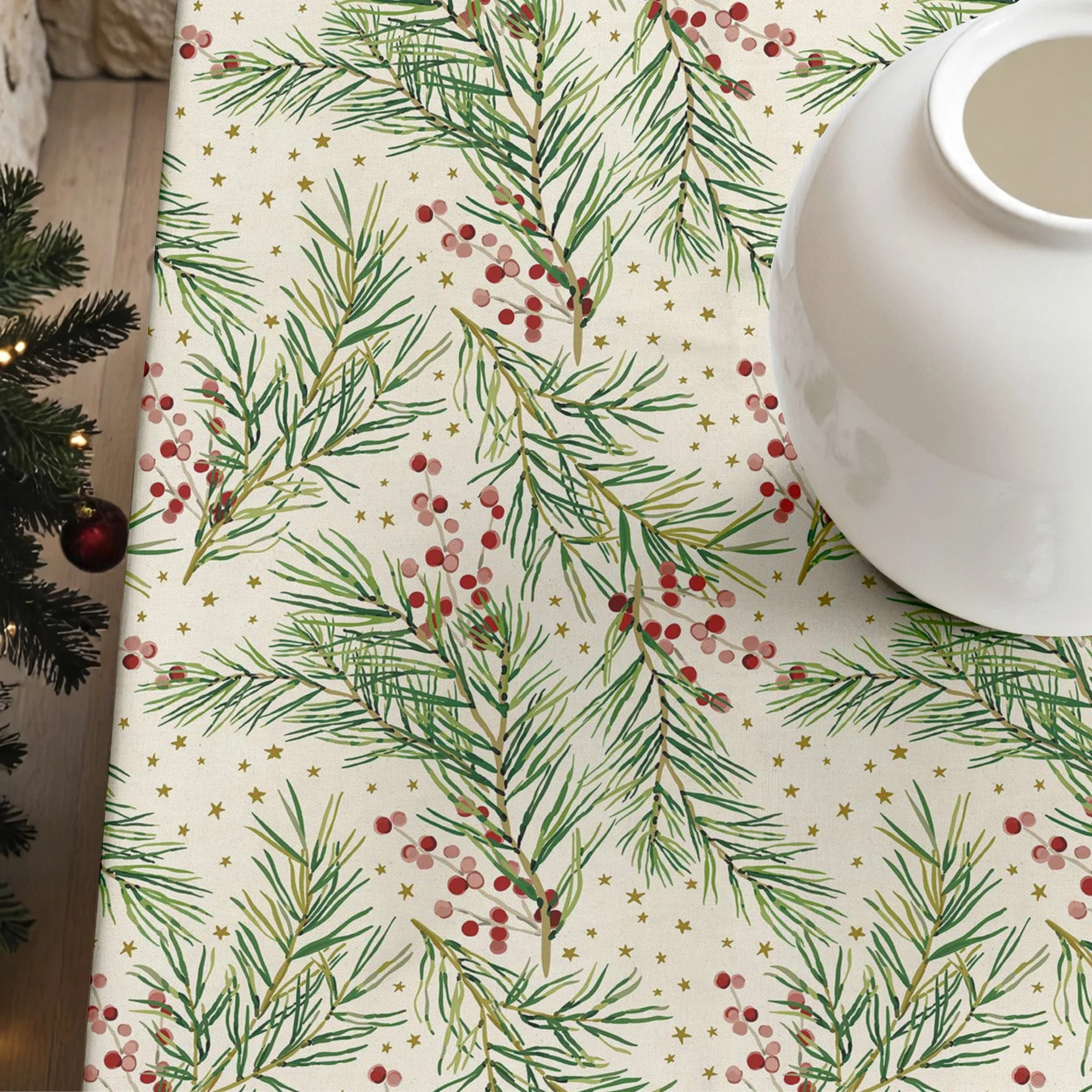 Nappe en résine Anti-tâches Merry Christmas 30