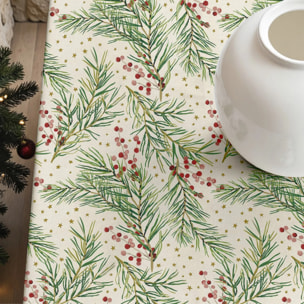 Nappe en résine Anti-tâches Merry Christmas 30