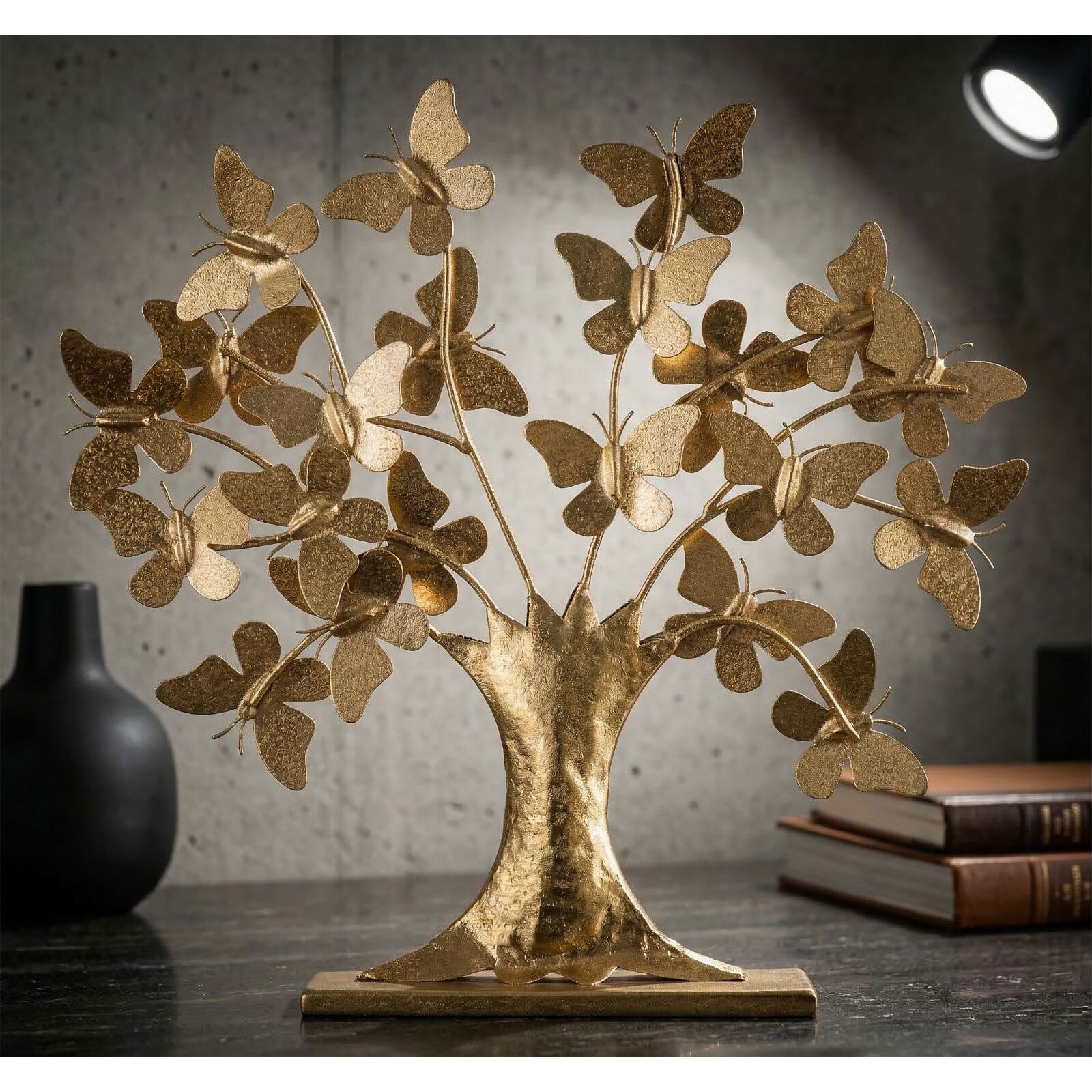 ALBERO DELLA VITA C/FARFALLE GLAM CM 31X8X30