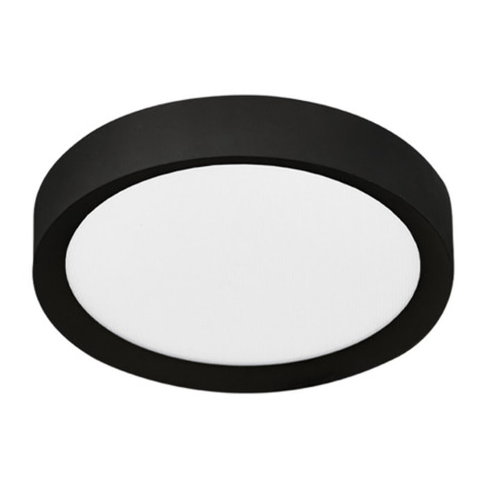 PLATE Lampada da soffitto Nero