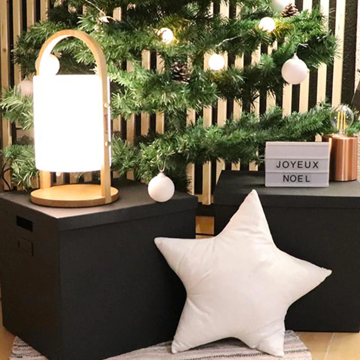 Lampe enceinte bluetooth WOODY PLAY 10W