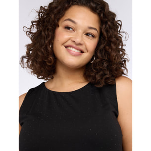 Fiorella Rubino - Top con punti luce - Nero