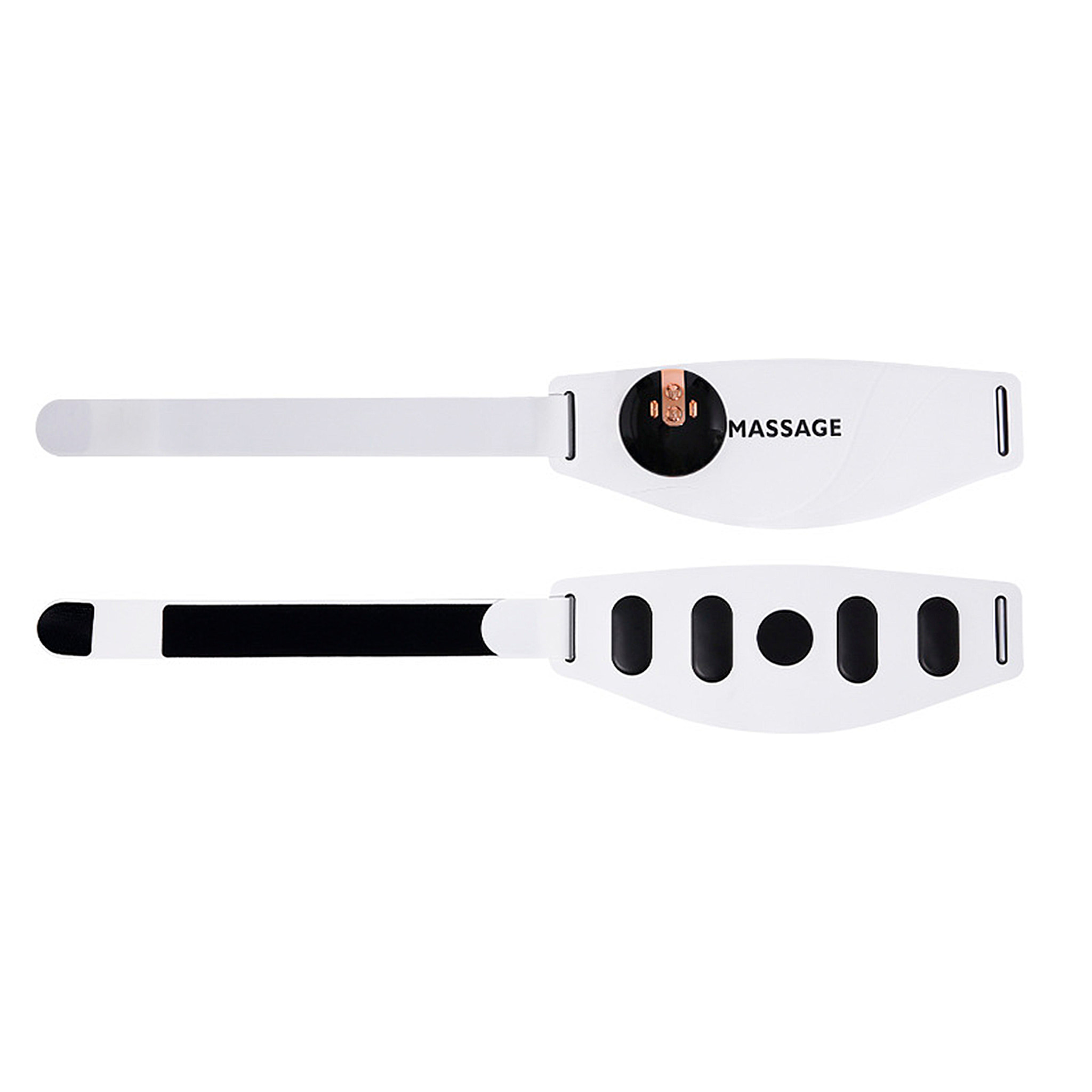 Cinturón EMS con 3 intensidades de calor, 8 modos de masaje y 9 niveles de potencia.