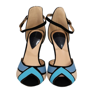 Decolletè con cinturino alla caviglia - tacco 8,5 cm