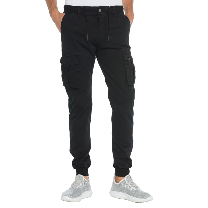 Pantalón cargo Hot Buttered Arborek negro