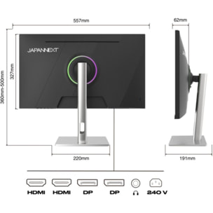 Ecran PC Gamer JAPANNEXT JN-IPS245G320F-HSP 24''