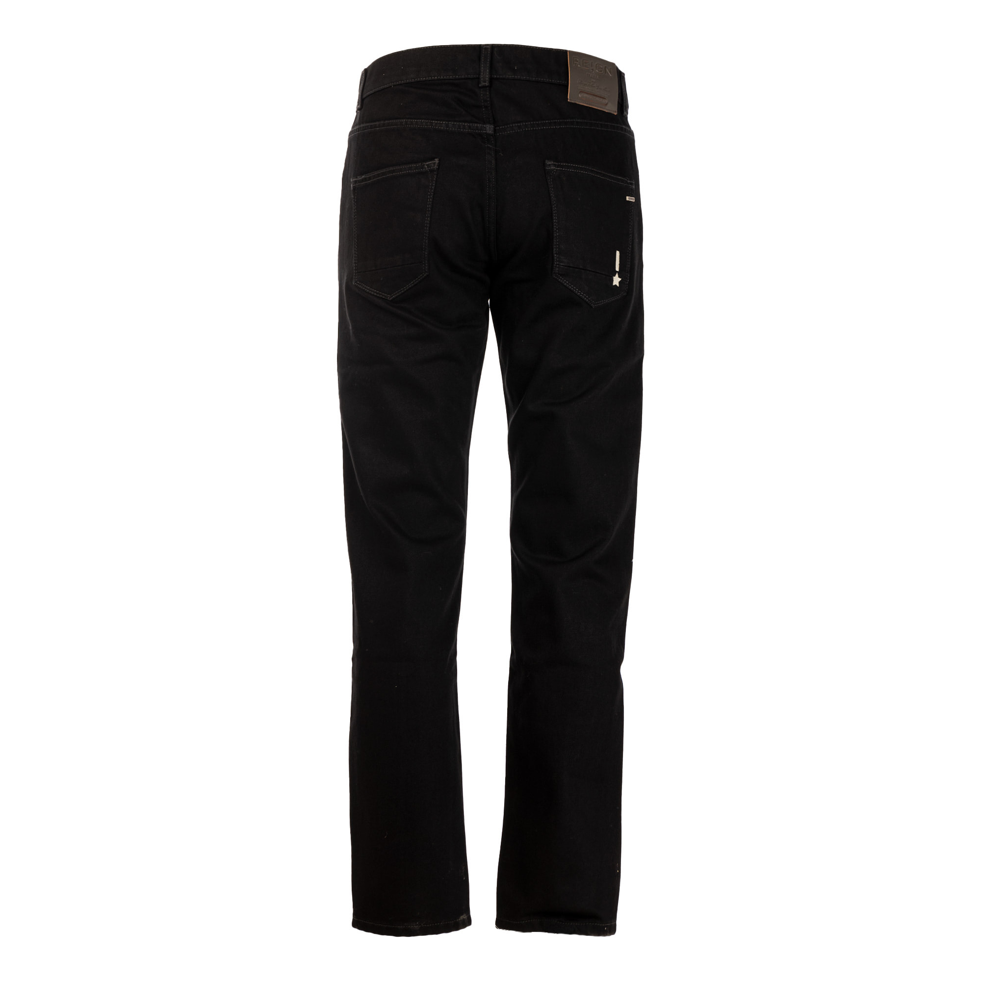 REIGN jeans uomo denim nero