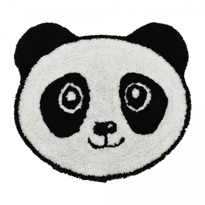 Tapis enfant Lavable 30° en coton motif animaux PANDA