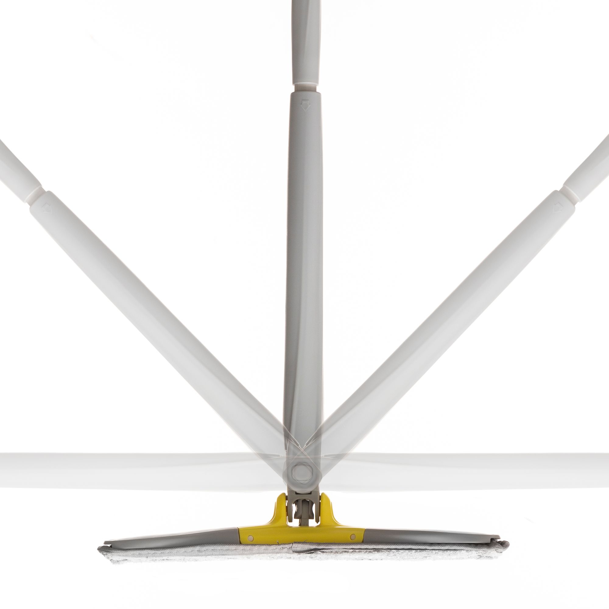 Mop in microfibra auto-strizzante - giallo e grigio
