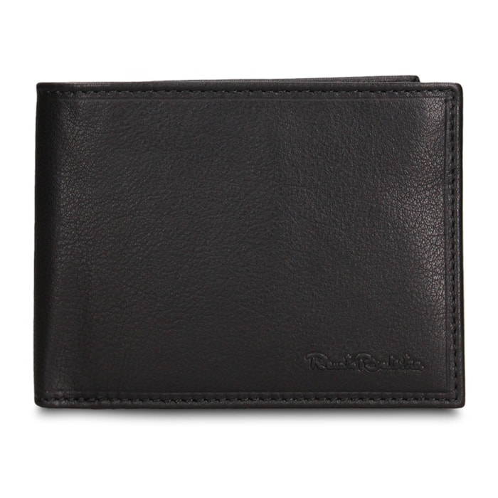 Portafoglio uomo in vera pelle - Modello Astero Plus - Casual - 13.0 x 10.0 x 2.0 cm