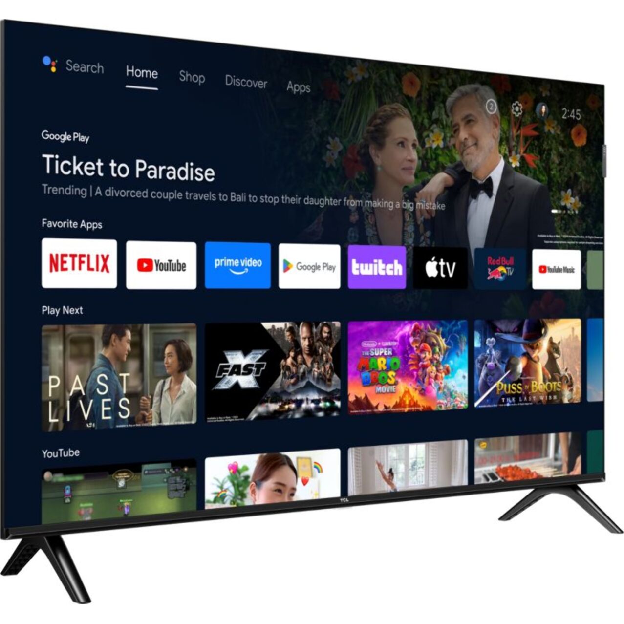 TV QLED TCL 40S59K 2025-40 pouces (100cm)