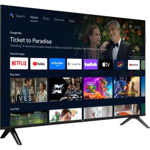 TV QLED TCL 40S59K 2025-40 pouces (100cm)