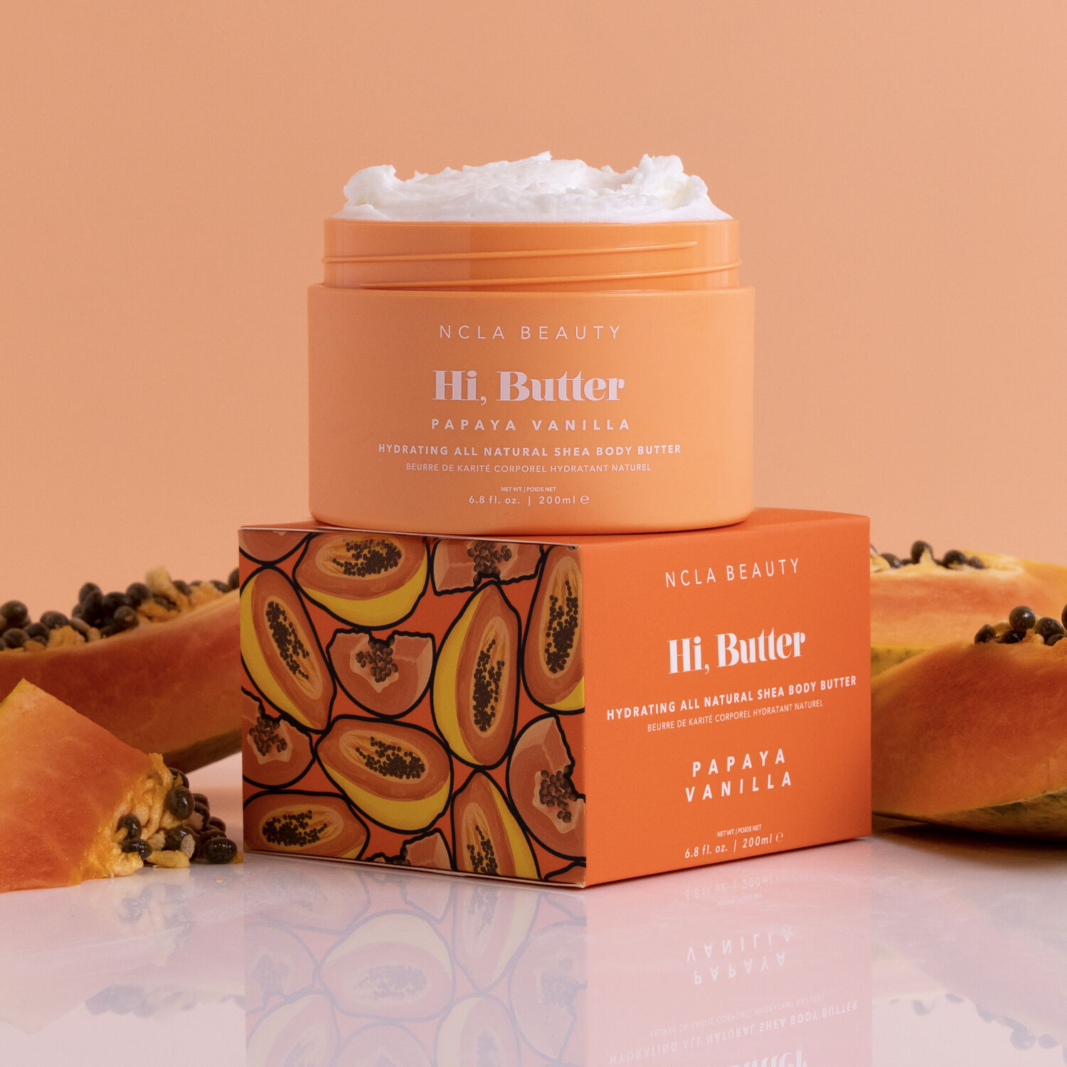 Hi, Butter - Papaya Vanilla - Beurre Corporel 200 ml