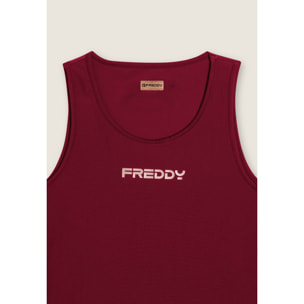 Canotta tecnica con girospalla ampio e taglio regular