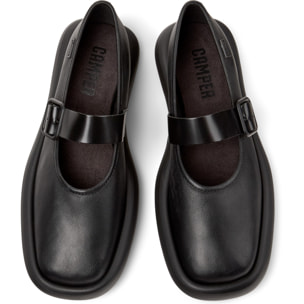 Bailarinas - CAMPER Onda - Negro - Cuero liso